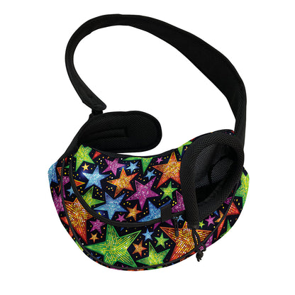 Fantastic Star Pattern Print Pet Sling Carrier
