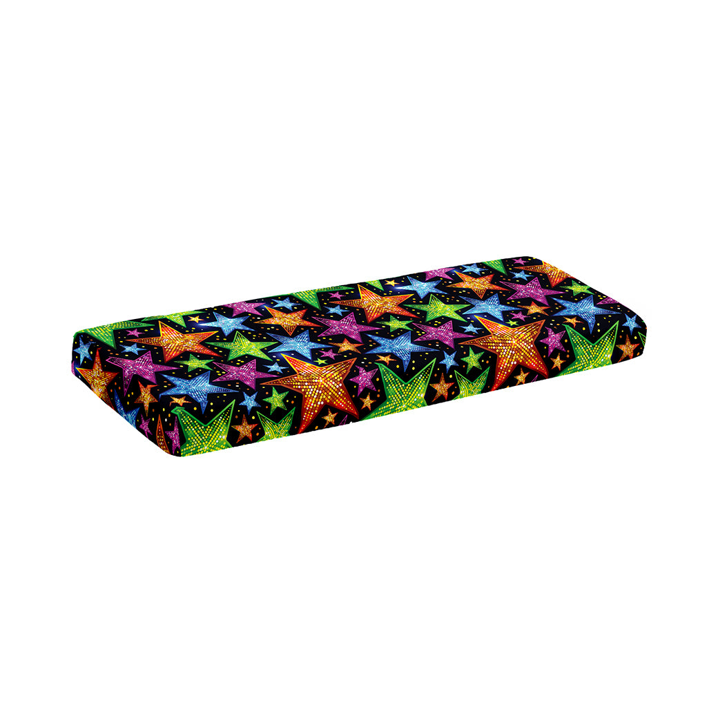 Fantastic Star Pattern Print Piano Keyboard Cover