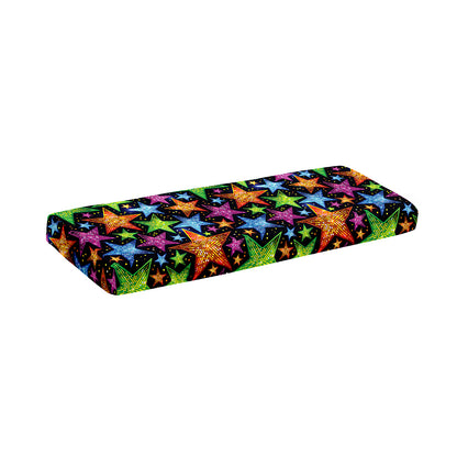 Fantastic Star Pattern Print Piano Keyboard Cover