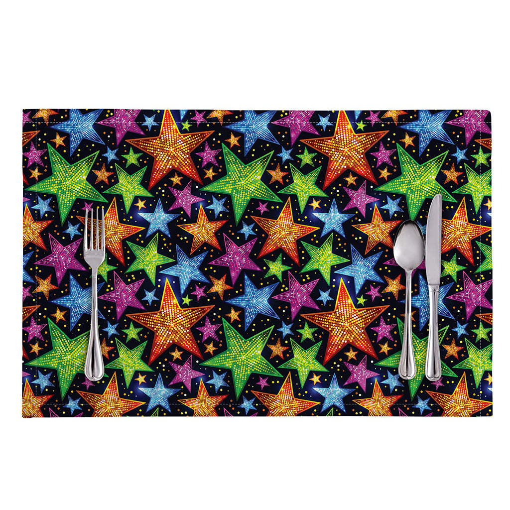 Fantastic Star Pattern Print Placemat