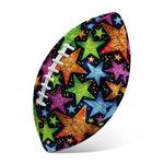 Fantastic Star Pattern Print Rugby Ball