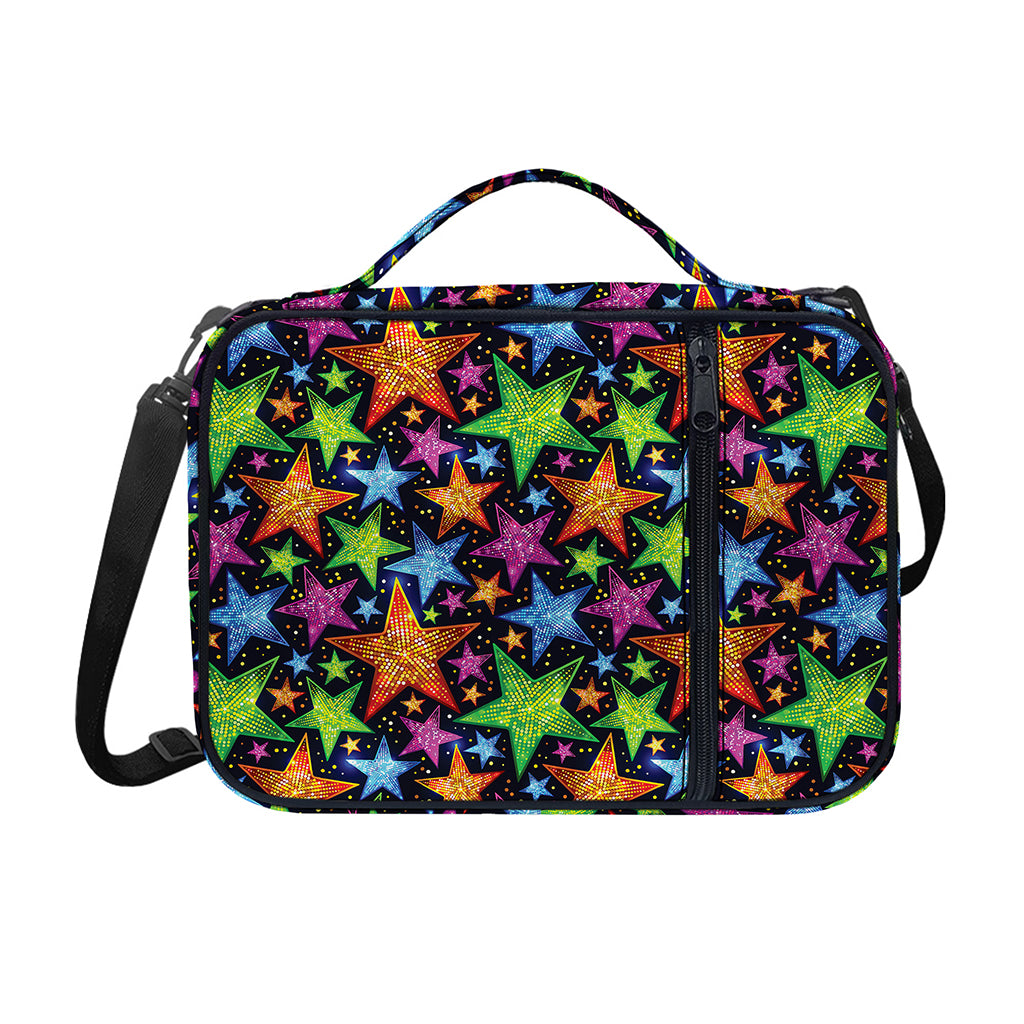 Fantastic Star Pattern Print Shoulder Strap Bible Bag