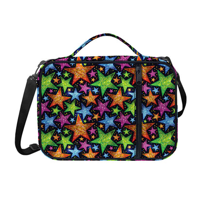 Fantastic Star Pattern Print Shoulder Strap Bible Bag