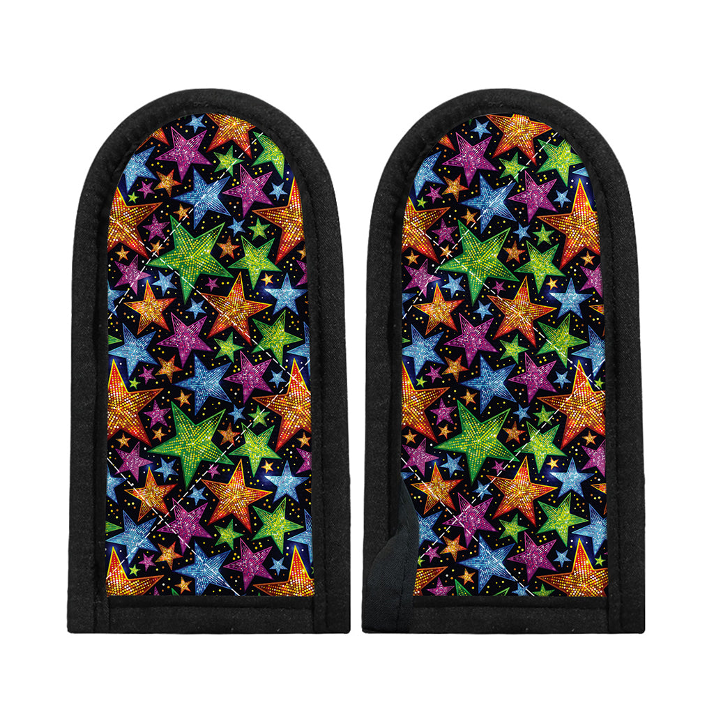 Fantastic Star Pattern Print Skillet Handle Cover