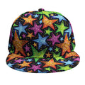 Fantastic Star Pattern Print Snapback Cap