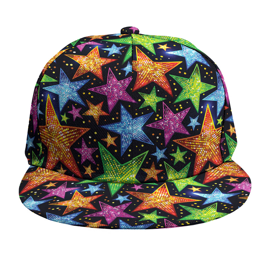 Fantastic Star Pattern Print Snapback Cap
