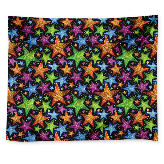 Fantastic Star Pattern Print Tapestry