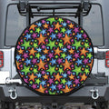 Fantastic Star Pattern Print Tire Cover
