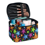 Fantastic Star Pattern Print Travel Makeup Bag