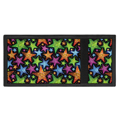 Fantastic Star Pattern Print Trifold Wallet