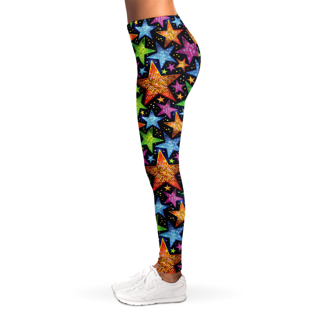 Fantastic Star Pattern Print Women's Leggings