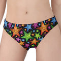 Fantastic Star Pattern Print Women's Panties