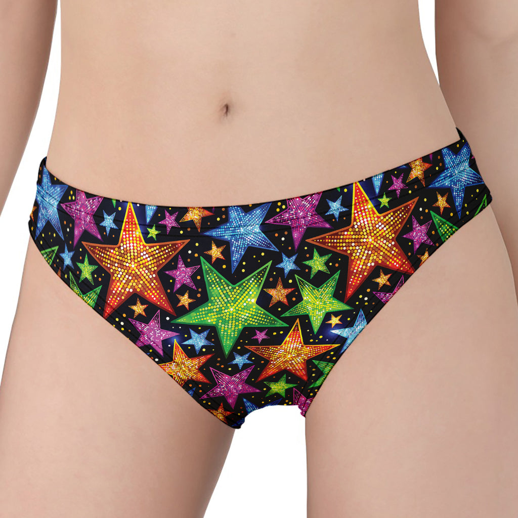 Fantastic Star Pattern Print Women's Panties