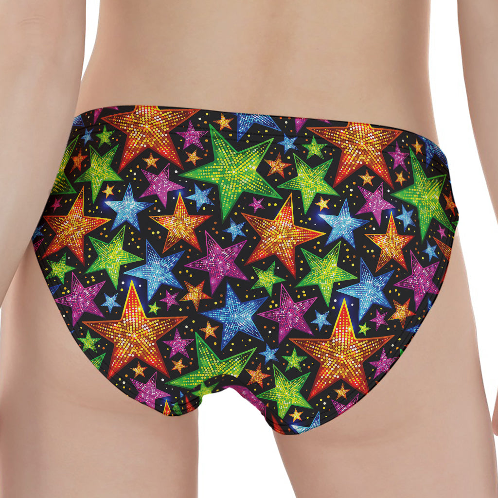 Fantastic Star Pattern Print Women's Panties