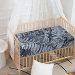 Fern Fossil Print Baby Crib Sheet