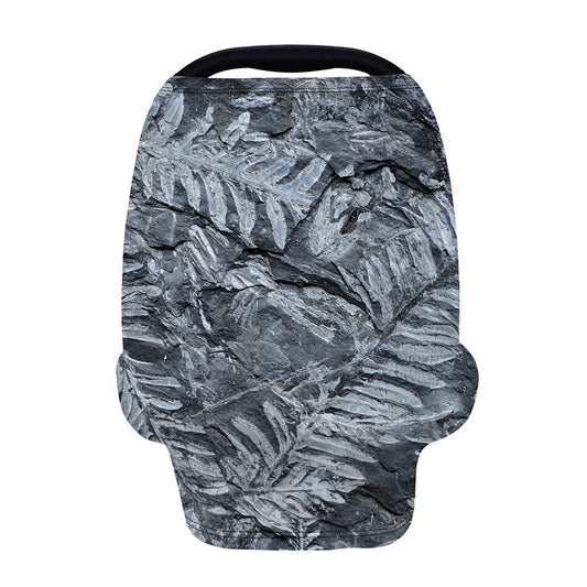 Fern Fossil Print Baby Seat Cover