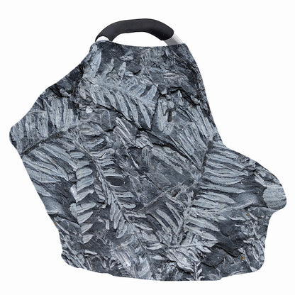 Fern Fossil Print Baby Seat Cover