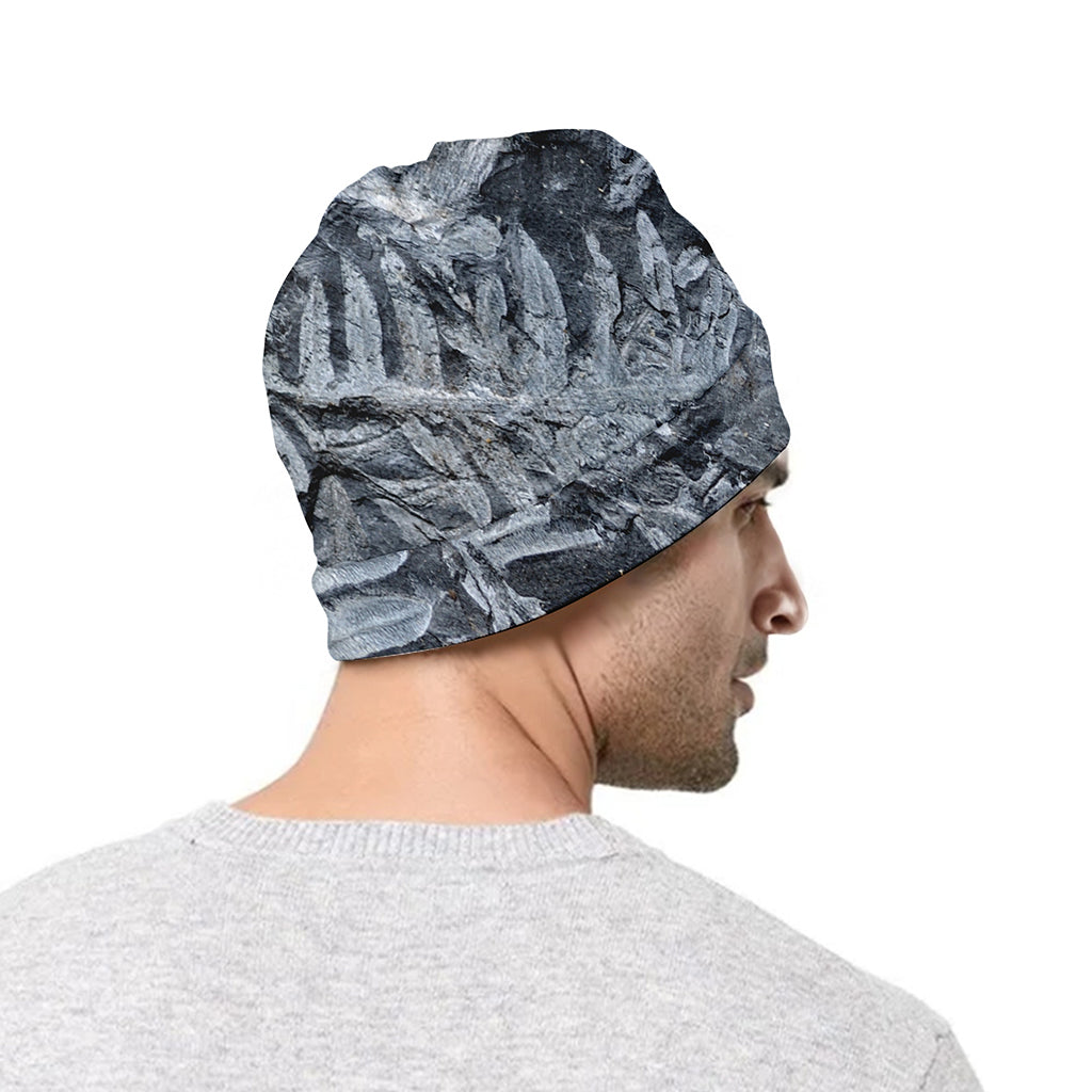 Fern Fossil Print Beanie