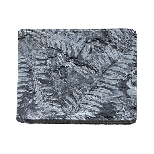 Fern Fossil Print Bifold Wallet