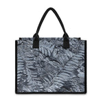 Fern Fossil Print Canvas Tote Bag