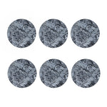 Fern Fossil Print Coaster Set