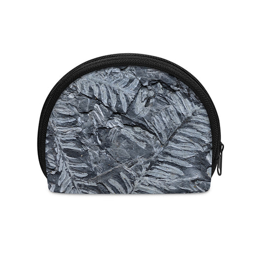 Fern Fossil Print Coin Purse