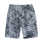 Fern Fossil Print Cotton Shorts
