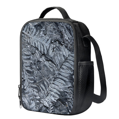 Fern Fossil Print Crossbody Lunch Bag