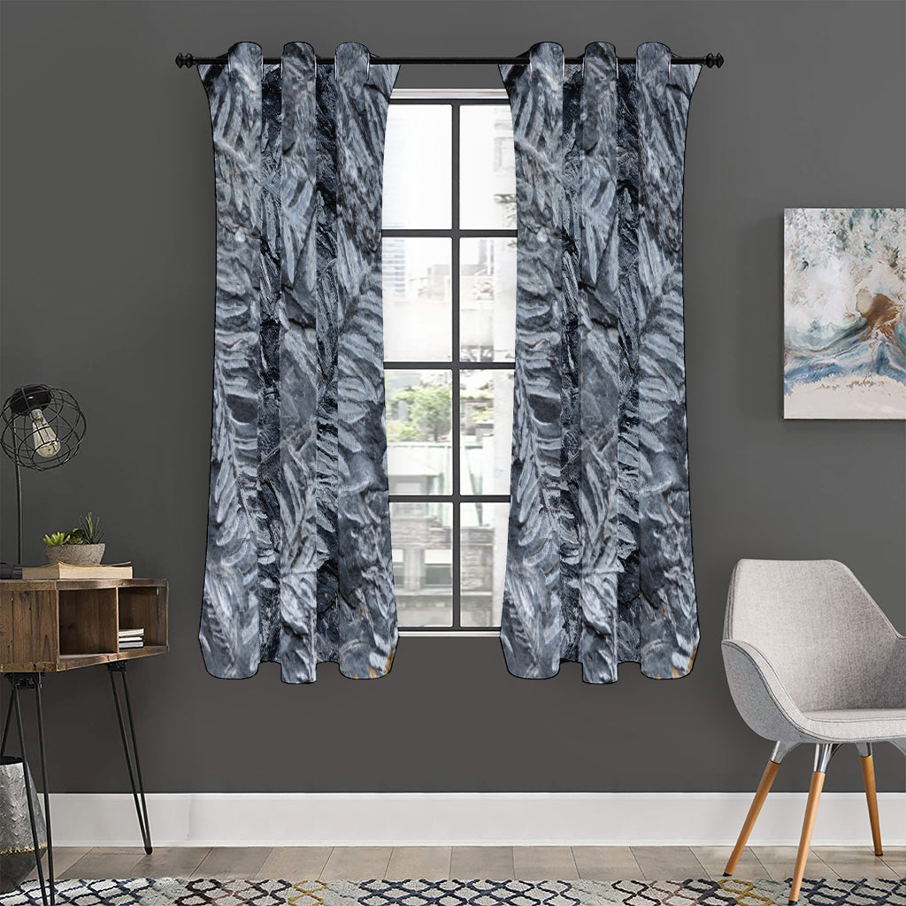 Fern Fossil Print Curtain