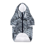 Fern Fossil Print Dog Zip Up Hoodie