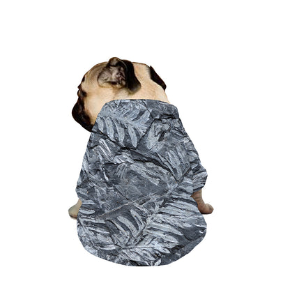 Fern Fossil Print Dog Zip Up Jacket