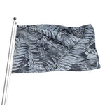 Fern Fossil Print Flag