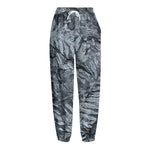 Fern Fossil Print Fleece Lined Knit Pants