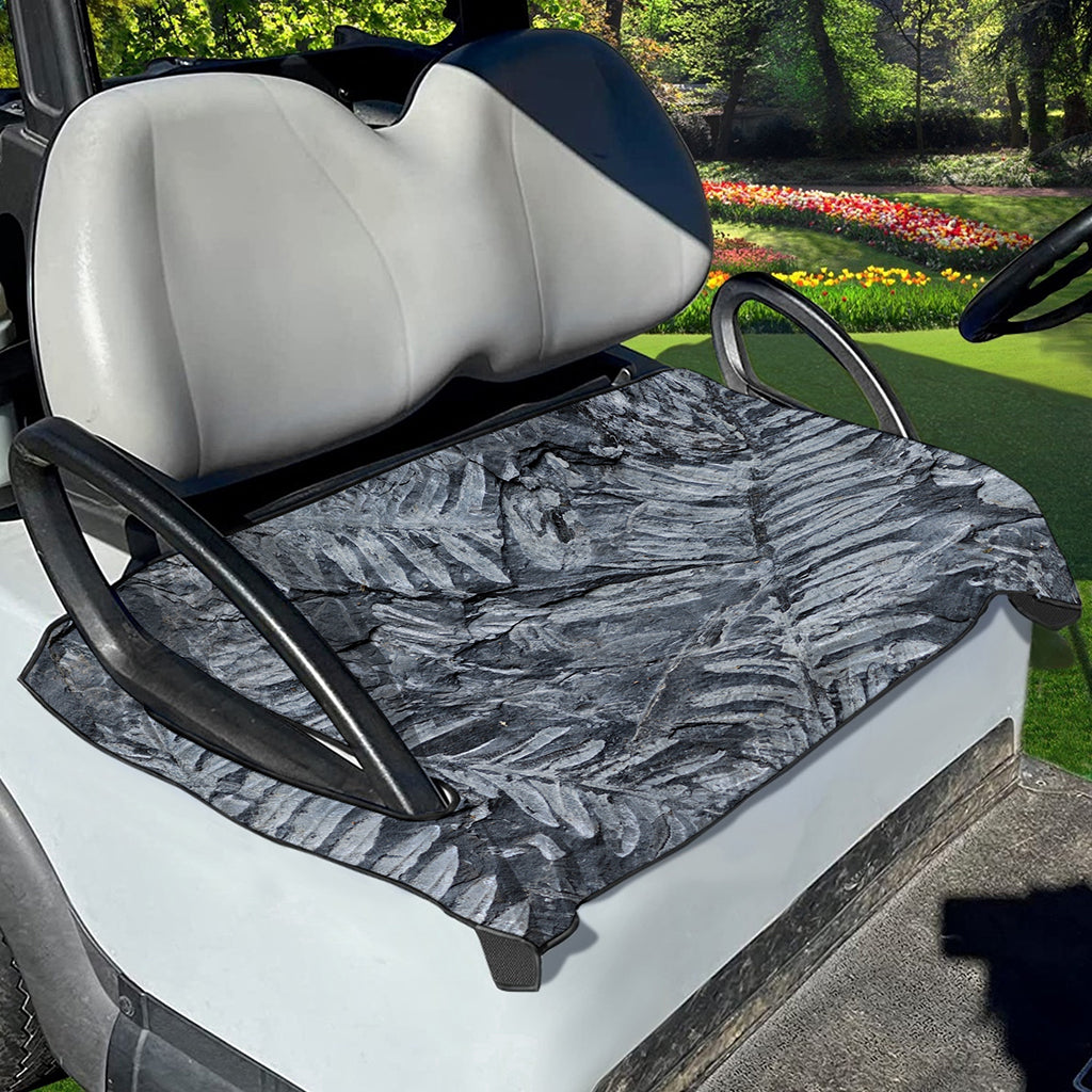 Fern Fossil Print Golf Cart Seat Cover