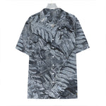 Fern Fossil Print Hawaiian Shirt
