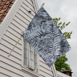 Fern Fossil Print House Flag