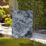 Fern Fossil Print House Flag