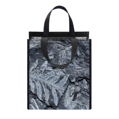 Fern Fossil Print Insulated Lunch Tote