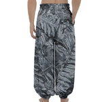 Fern Fossil Print Lantern Pants