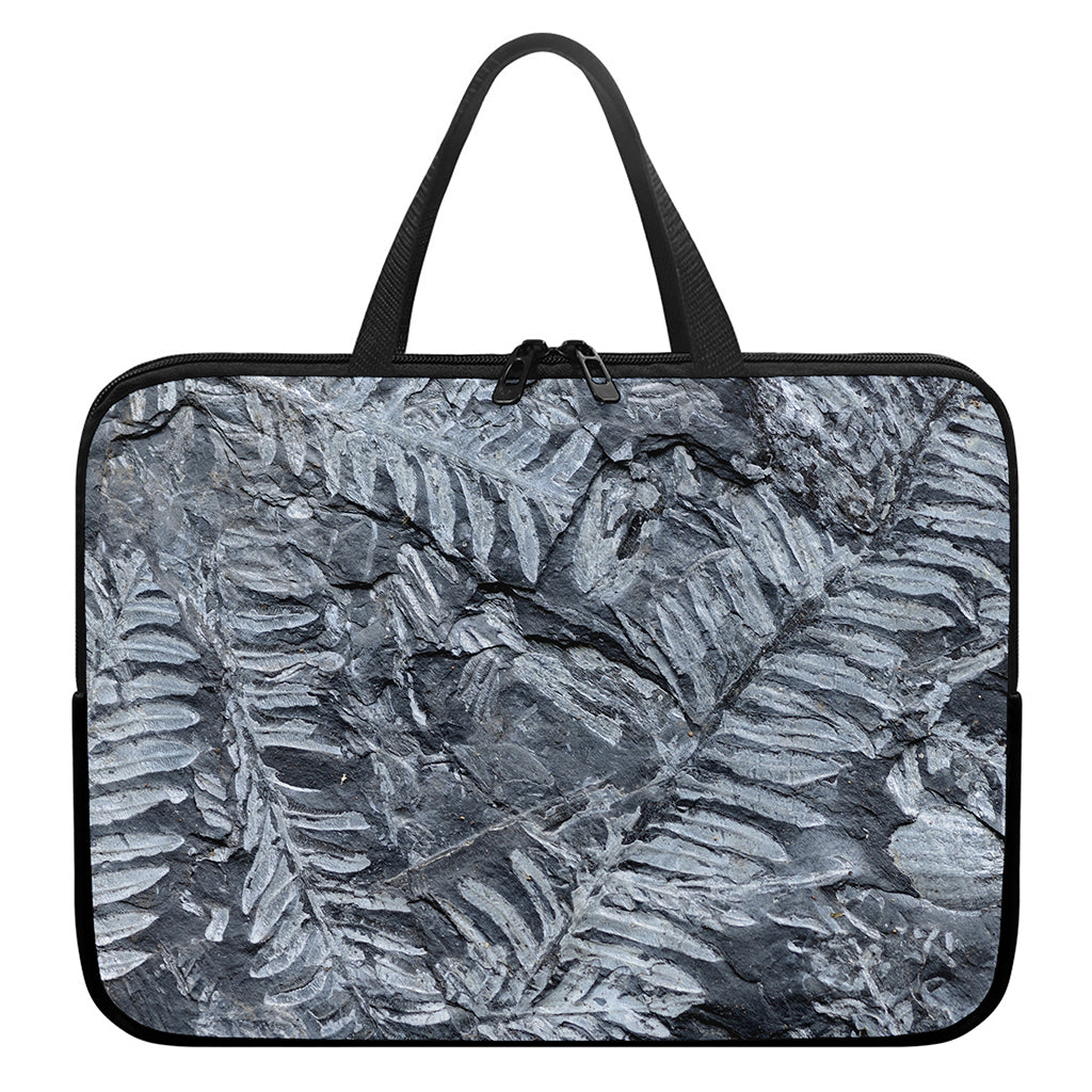 Fern Fossil Print Laptop Sleeve With Handle