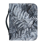 Fern Fossil Print Leather Bible Cover