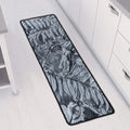 Fern Fossil Print Long Kitchen Mat