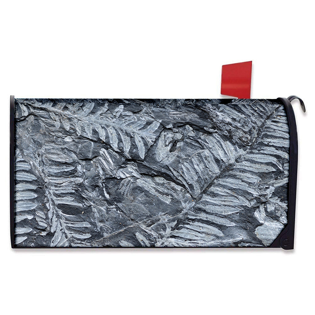 Fern Fossil Print Mailbox Cover