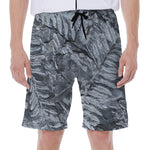 Fern Fossil Print Men's Beach Shorts