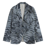 Fern Fossil Print Men's Blazer