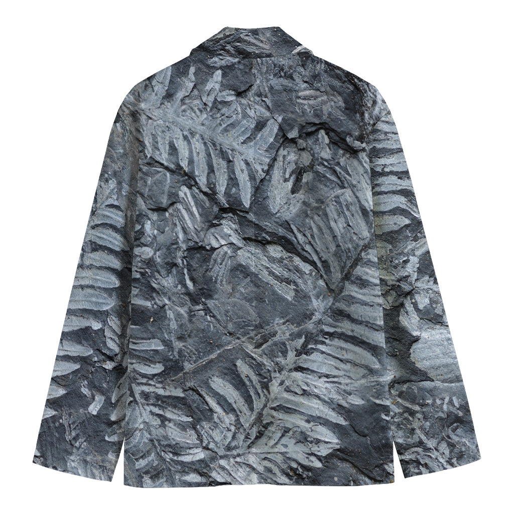 Fern Fossil Print Men's Blazer