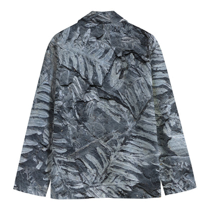 Fern Fossil Print Men's Blazer
