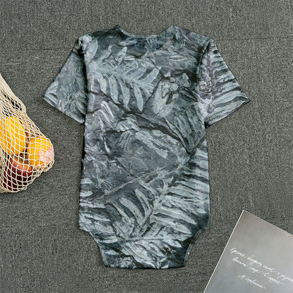 Fern Fossil Print Men's Bodysuit