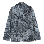 Fern Fossil Print Men's Cotton Blazer