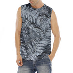Fern Fossil Print Men's Fitness Tank Top